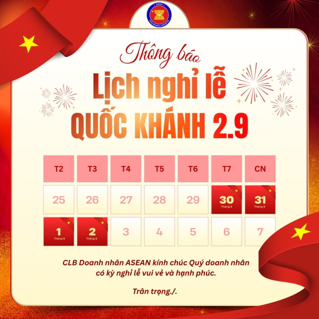 CLB Doanh nhan ASEAN Lich Nghi Le Quoc Khanh 2 9