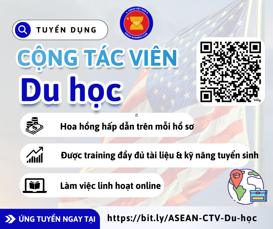 ASEAN tuyen sinh CTV Du hoc
